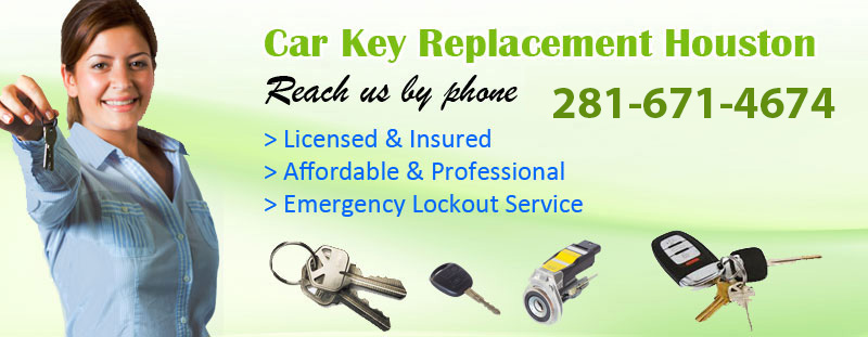 Car Key Replacement Houston Banner